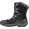 imageOboz Womens Bridger 9quot Insulated BDRY BootBlack Sea