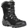 imageOboz Womens Bridger 9quot Insulated BDRY BootBlack Sea