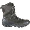 imageOboz Bridger 10quot Insulated BDRY Hiking Boots  Mens Carbon Black 10 Wide